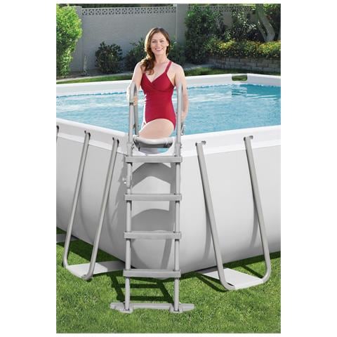 Piscina Power Steel Frame Rettangolare 412x201x122 Cm 56456 - Foto 8