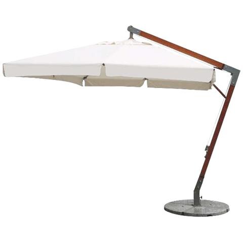 Ombrellone Da Giardino 3x3 Mt Con Palo In Legno Girevole 360° Pacific - Foto 1