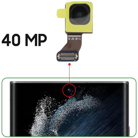 Fotocamera Frontale Per Samsung Galaxy S22 Ultra Sensore Selfie 40mp - Foto 4