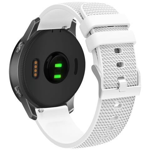Cinturino Per Orologio 20 Mm Per Garmin, Samsung, Huawei, Amazfit White - Foto 2