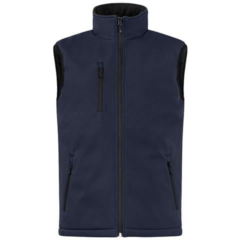 Padded Softshell Vest Blu Scuro S - Foto 1