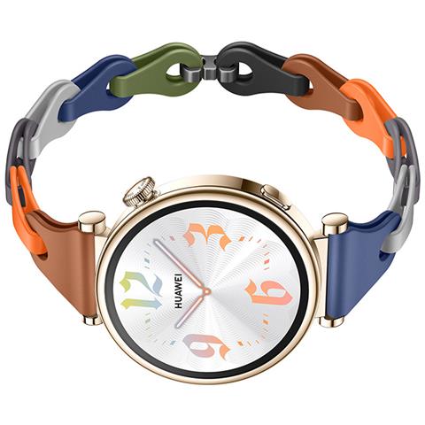 Cinturino Per Orologio In Silicone Per Huawei Gt5/4 - 18 Mm Multicolor1 - Foto 2