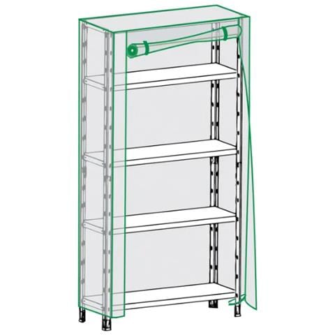 Custodia Protettiva Pvc Trasparente 100x40x185/195 Cm - Foto 1