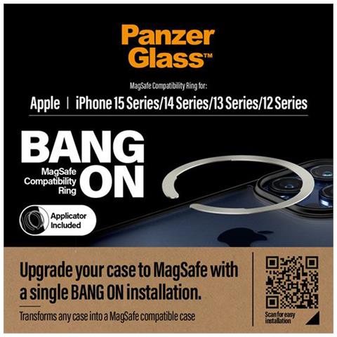 Anello Magsafe Per Iphone 12 / 13 / 14 / 15 Ultrafine, Argento - Foto 4