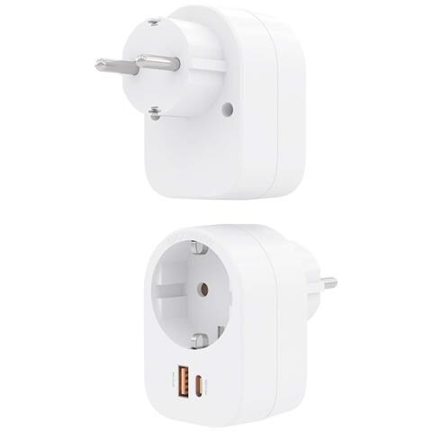 ASPS-1A1C06-W Caricabatterie per dispositivi mobili Universale Bianco AC Ricarica rapida Interno - Foto 2