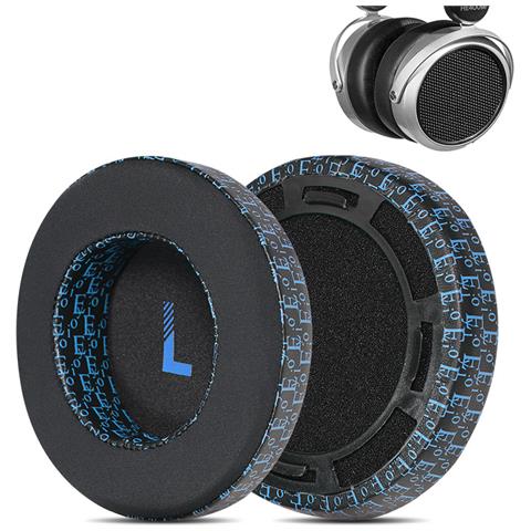 Cuscinetti Auricolari Cool-touch Per Hifiman He300/400 Black+blue - Foto 1