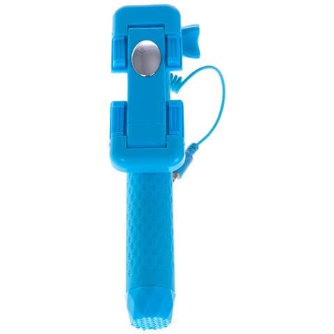 Dam  Mini Bastone Selfie Con Specchio 3x3x13 Cm. Colore Blu - Foto 1
