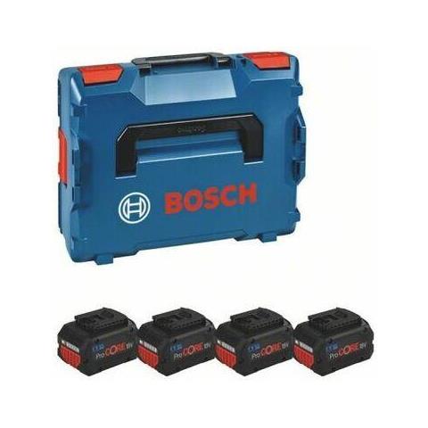 18V System Set batterie: 4 ProCORE18V 5.5Ah (incl. 1/1 inserto L-BOXX per Starter set, in L-BOXX 136), Blue - Foto 1