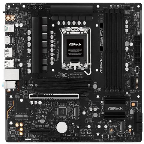 Scheda Madre B860M PRO-A Socket LGA1700 Chipset B860 Micro ATX - Foto 1