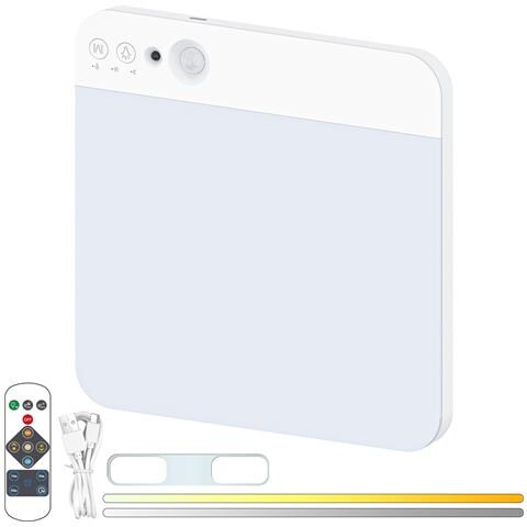 Plafoniera Led Sottile Ricaricabile Con Sensore Di Movimento - Foto 1