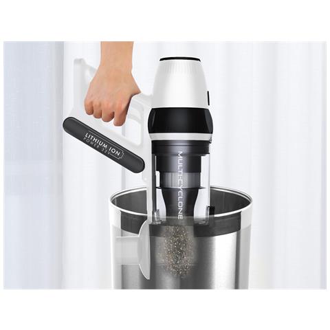 Scopa senza FIli 2 in1 Quick Clean Professional T9621 Capacità 0.3 Potenza 600 W Litri Colore Nero Bianco - Foto 2