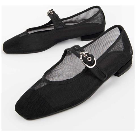 Ballerina Baleri Nero Nero Materiale Sintetico - Foto 1