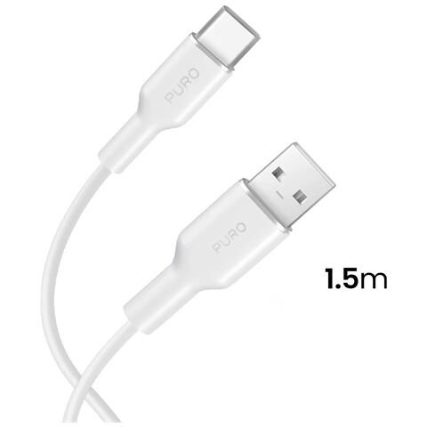Soft Cavo Usb-a - Usb-c 1,5m - Bianco - Foto 2