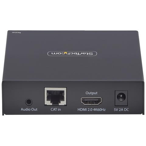 Ricevitore HDMI su rete IP per la serie di prodotti IH2006, 4K 60Hz, senza driver, AVoIP, include kit di montaggio, solo ricevitore - Foto 2