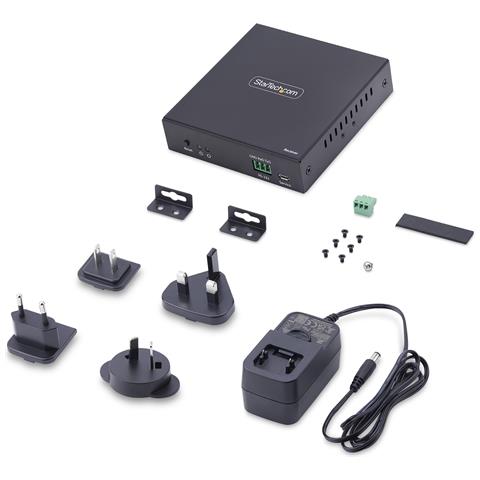 Ricevitore HDMI su rete IP per la serie di prodotti IH2006, 4K 60Hz, senza driver, AVoIP, include kit di montaggio, solo ricevitore - Foto 9