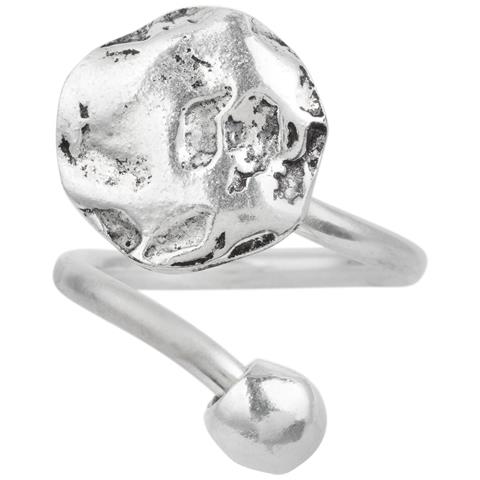 Anello-sw Crystal Palline In Ottone Placcato Argento - Foto 4