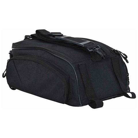 Borsa per biciclette Nero 38 x 21 x 16 cm Poliestere - Foto 1