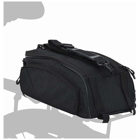 Borsa per biciclette Nero 38 x 21 x 16 cm Poliestere - Foto 2