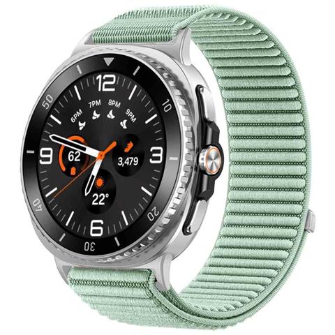 Cinturino In Nylon Tessuto Montagna Selvatica Compatibile Con Samsung Galaxy Watch 8/8 Classic Green - Foto 1