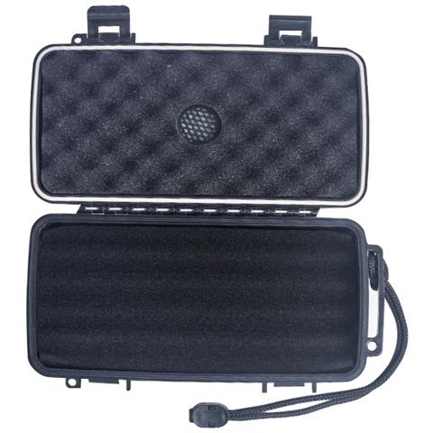Umidificatore Per Sigari Portatile Impermeabile Con Spugna Imbottita - Custodia Da Viaggio Per 5 Sigari - Foto 1