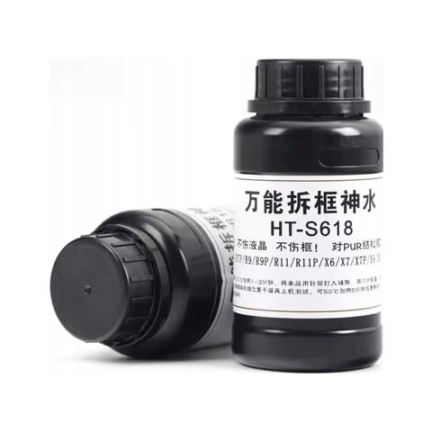 Solvente Per Colla Pur Ht-s618 - Smontaggio Preciso Di Telai E Batterie | Sicuro Per Custodie | Compatibile Con Iphone, Xiaomi, Oppo - Foto 2