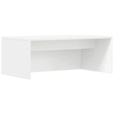 Scrivania a parete Bianco 80 x 45 x 30 cm Legno multistrato - Foto 1
