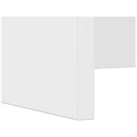 Scrivania a parete Bianco 80 x 45 x 30 cm Legno multistrato - Foto 9