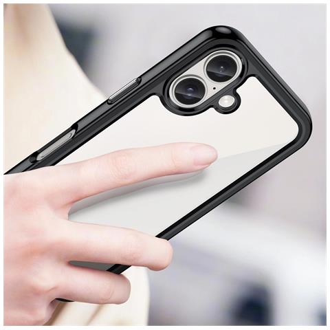 Custodia Con Cornice In Gel Per Iphone 16 Plus - Foto 1