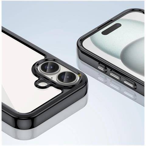 Custodia Con Cornice In Gel Per Iphone 16 Plus - Foto 3