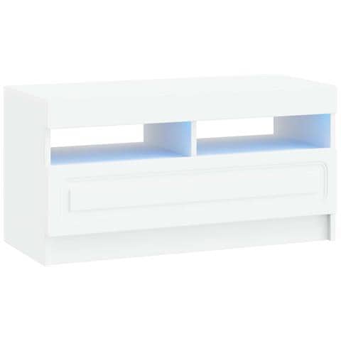 Mobile TV LED Bianco Legno ingegnerizzato - Foto 1