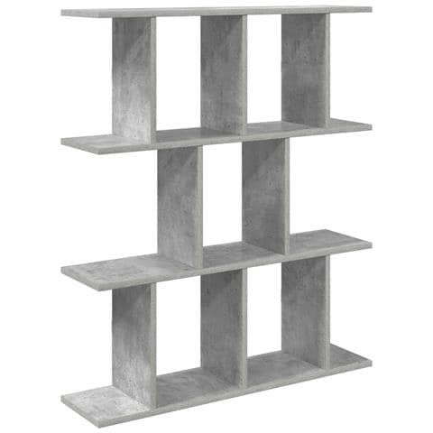Scaffale da parete Grigio Cemento 102 x 20 x 96 cm - Foto 1