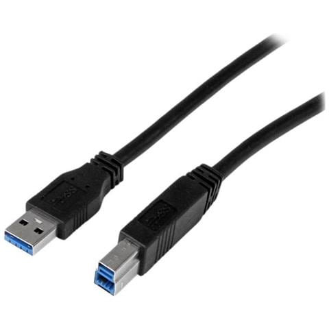 Cavo USB 3.0 SuperSpeed A a B certificato da 2 m - M / M - Foto 1