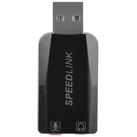 USB Soundcard, Nero - Foto 1