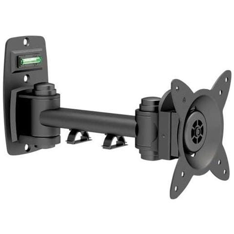 Supporto a Muro per Monitor LCD Braccio Singolo Nera 23.5 x 22.5 x 7 cm 13 " -24 " 23106A - Foto 6