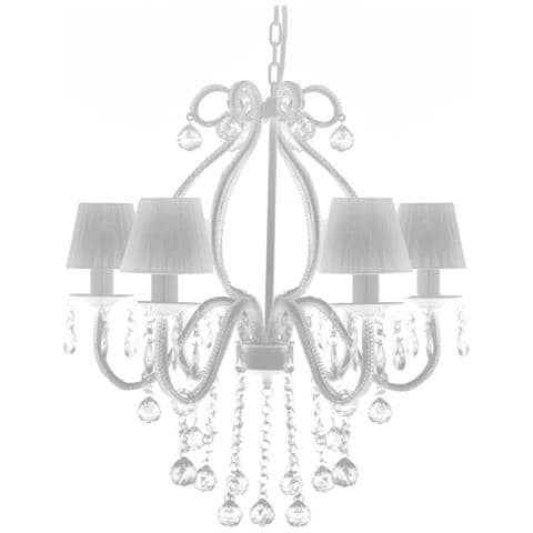Lampadario Vetro 2300 Cristalli, 6 Luci, A Sospensione - Foto 5
