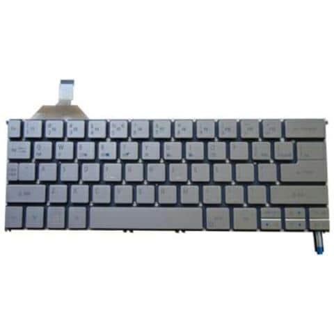 NK. I1013.00U, Keyboard, , Aspire S7-191, Argento, Inglese - Foto 1