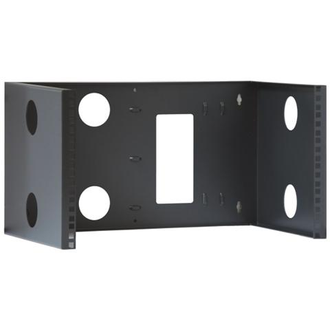 Open Frame Wall Mount Rack 19" 6u Nero Ral 9005 - Foto 1