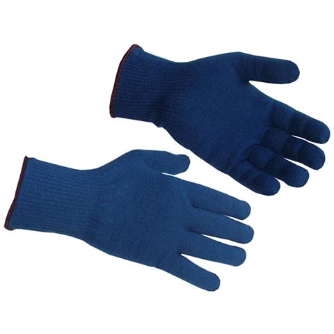 Guanto In Filo Continuo Thermo Cool Adatto Per Operazioni In Ambienti Freddi, Polso Maglia, Ideale Anche Come Sotto Guanto, Colore Blu. - Foto 1