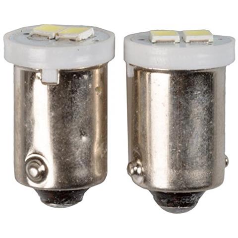 T4w Coppia Di Lampadine Spia 2 Led Per Luci Auto 12v 4w Ba9s - Foto 1