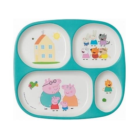 Vassoio 4 Scomparti Peppa Pig - Foto 1