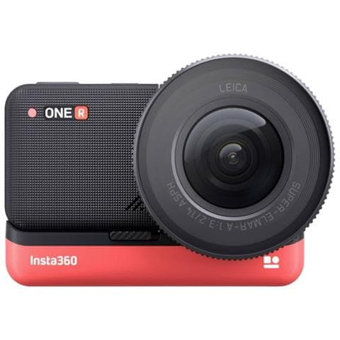 ActionCam ONE R 1920x1080 Full HD Bluetoot / Wi /-Fi /Micro SD Colore Rosso /Nero - Foto 1