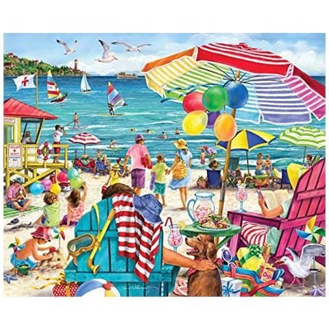 Day At The Beach Jigsaw Puzzle 1000 Pezzi - Foto 1