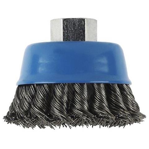 Bosch 2609256503 75 Millimetri M14 Wire Cup Brush Filo Intrecciato (ottonato)  - Foto 1