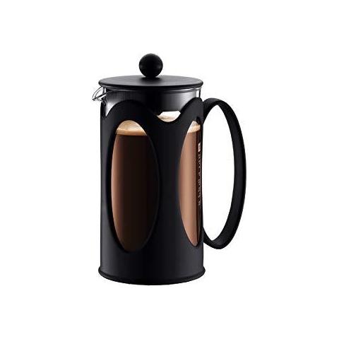 10.682-01 Kenya Stampa Francese Caff Vetro Borosilicato - 3-cup (035 L) Nero - Foto 1