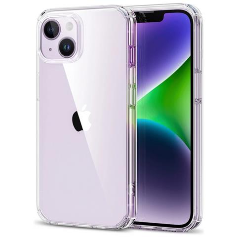 Ultra Slim Custodia Tpu Silicone 0,3mm Cover Case Per Apple Iphone 14 Trasparente - Foto 1