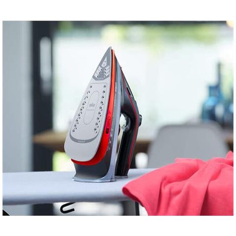 Ferro da Stiro a Vapore FreeStyle 5 SI 5057 Capacità 0.3 Litri Potenza 2700 Watt Colore Rosso / Nero - Foto 5
