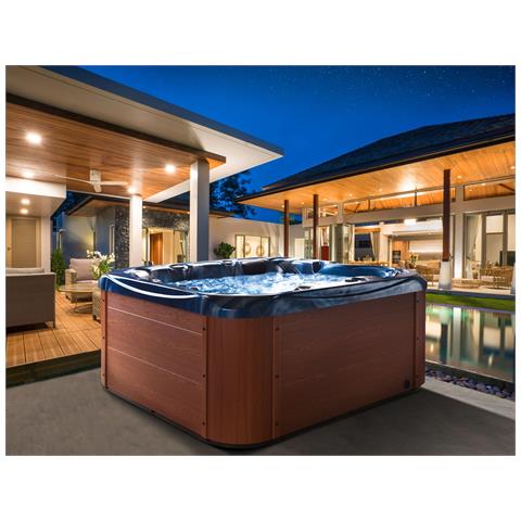 Vasca Idromassaggio Da Esterno Con Led Lastarria Blu - Foto 1