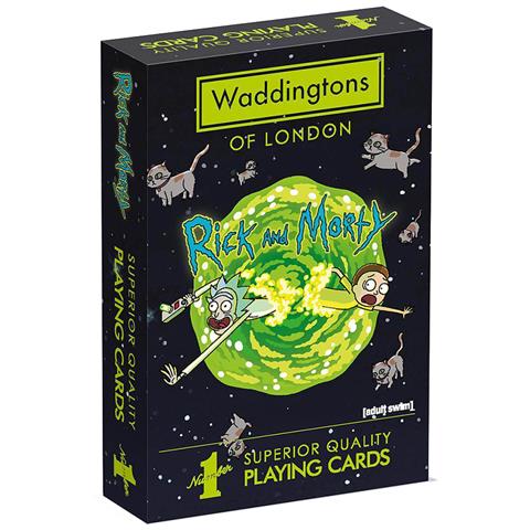 Rick And Morty - Waddingtons No. 1 Gioco Di Carte - Foto 1