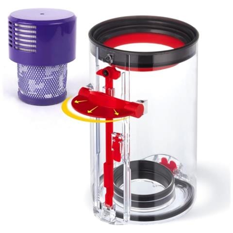 Pattumiera E Filtro Di Ricambio Per Aspirapolvere Dyson V10 - Foto 1