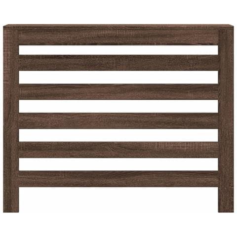 Copertura Termosifone Rovere Marrone 104x20x82cm In Multistrato - Foto 3